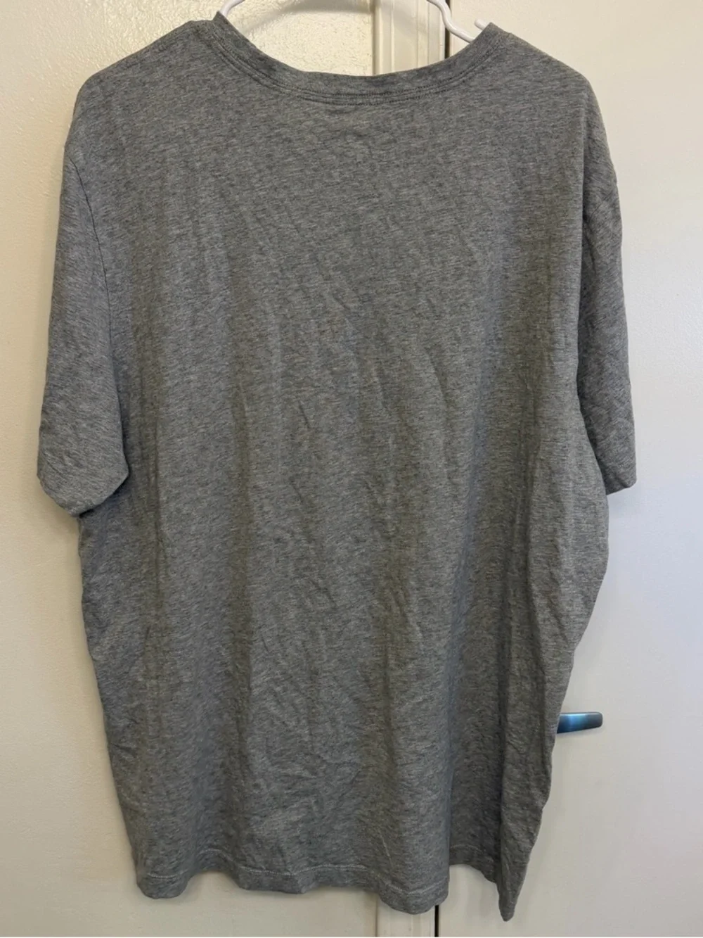 Nike The Nike Tee T Shirt XXL Men’s Gray Black Logo 100% Cotton